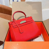 Top Designer Handbag Elegant shoulder bag handbag ladies shoulder bag classic handbag fashion satchel elegant temperament backpack retro celebrity purse