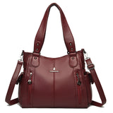 17cm burgundy box bag-902 090 900