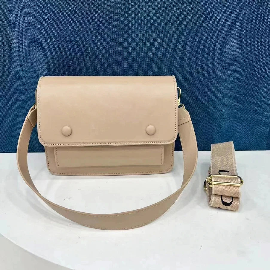 High Quality Women's Bag 2023 New Candy Color Simple Shoulder Bag Fashion Crossbody Bag Purse
