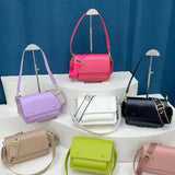 High Quality Women's Bag 2023 New Candy Color Simple Shoulder Bag Fashion Crossbody Bag Purse