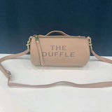 2023 New Fashion Cylinder Shoulder Bag Solid Colors Women Messenger Bag Versatile Handbag For Girl