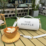 2023 New Fashion Cylinder Shoulder Bag Solid Colors Women Messenger Bag Versatile Handbag For Girl