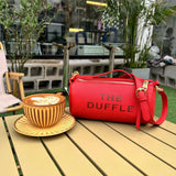 2023 New Fashion Cylinder Shoulder Bag Solid Colors Women Messenger Bag Versatile Handbag For Girl