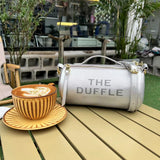 2023 New Fashion Cylinder Shoulder Bag Solid Colors Women Messenger Bag Versatile Handbag For Girl