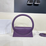 Luxury Designer Handbag Crossbody Bags Fashion Tote Bag Women's Large Circular Handle Shoulder Bag