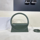 Luxury Designer Handbag Crossbody Bags Fashion Tote Bag Women's Large Circular Handle Shoulder Bag