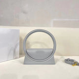 Luxury Designer Handbag Crossbody Bags Fashion Tote Bag Women's Large Circular Handle Shoulder Bag