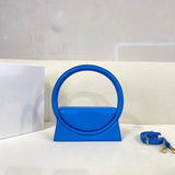 Luxury Designer Handbag Crossbody Bags Fashion Tote Bag Women's Large Circular Handle Shoulder Bag