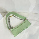 Women Bag Luxury Fashion French Vintage Chain Shoulder Messenger Bag Clutch High Quality Leather Handbag
