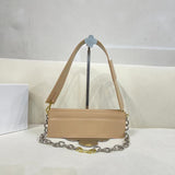 Women Bag Luxury Fashion French Vintage Chain Shoulder Messenger Bag Clutch High Quality Leather Handbag