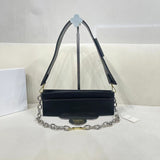 Women Bag Luxury Fashion French Vintage Chain Shoulder Messenger Bag Clutch High Quality Leather Handbag