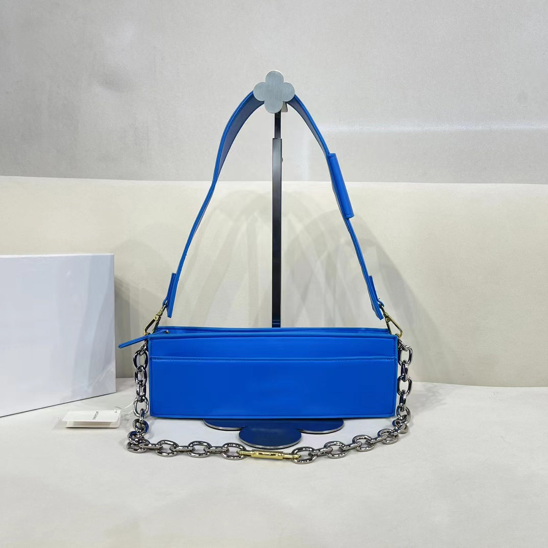 Women Bag Luxury Fashion French Vintage Chain Shoulder Messenger Bag Clutch High Quality Leather Handbag