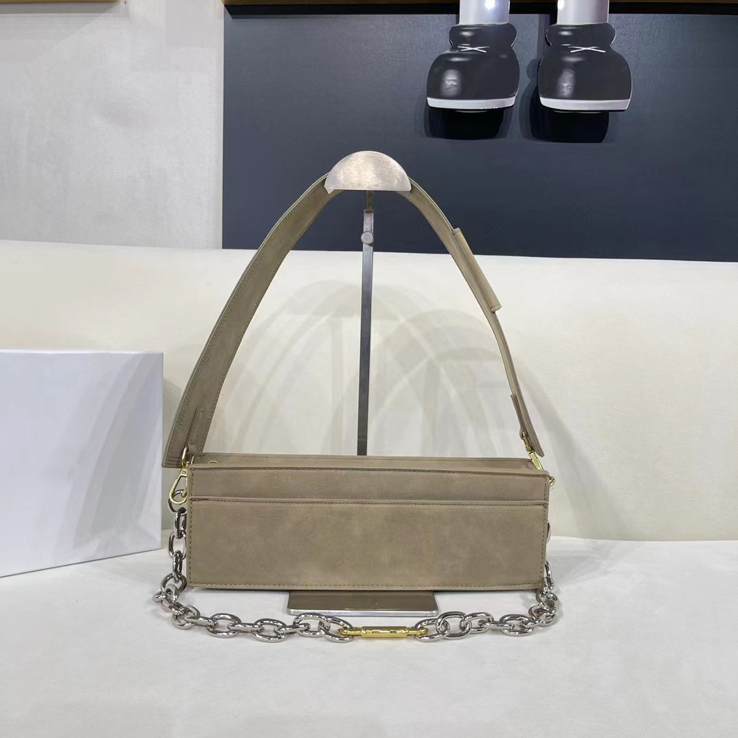 Women Bag Luxury Fashion French Vintage Chain Shoulder Messenger Bag Clutch High Quality Leather Handbag