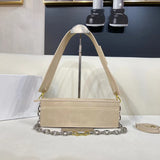 Women Bag Luxury Fashion French Vintage Chain Shoulder Messenger Bag Clutch High Quality Leather Handbag