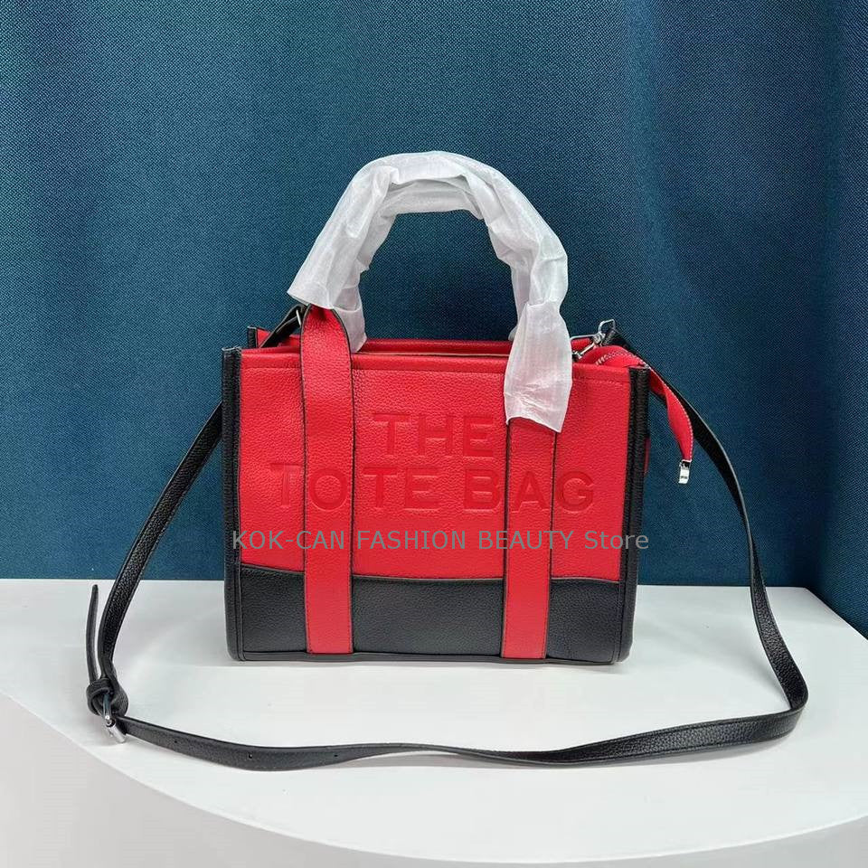 34cm Large Tote bag High Quality Pu Leather 2023 Large Capacity Womens Tote Bags Women Shoulder Bags Versatile Messenger Handbag