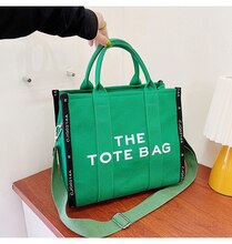 30cm Fashion Women Canvas Crossbody Tote Bag Women Handbag Shoulder Large Capacity Tote Bags