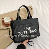 2023 Ladies Straw Tote Bag fo Women Beach Handbag Female Shoulder Bag Fashion Large Capacity Corssbody Bag