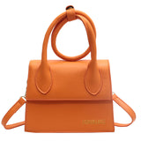 2023 Fashion Women Shoulder Bag Luxury Ladies Messenger Bag 20cm Handbag Casual PU Leather Small Crossbody Bag