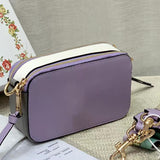 Luxury Shoulder Bag Female Rainbow Two-tone Original Camera Bag Clutch Bag 19ss New Two Shoulder Straps