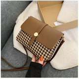 20cm brown bag with narrow strap master quality-535354442
