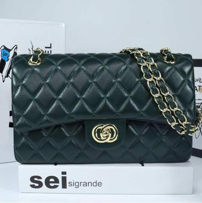 designer bag Shoulder Bag Luxury Handbags Totes Bags chain bag Clutch Flap Women Check Velour Thread Purse Double Letters Solid Hasp Waist Square Stripes