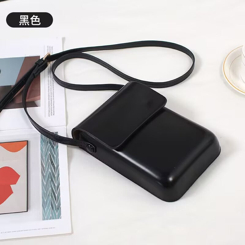 16cm blue half moon bag-535354442