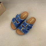 Denim Slipper size 37-615673177