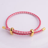 pink bracelet and necklace with box-616411810