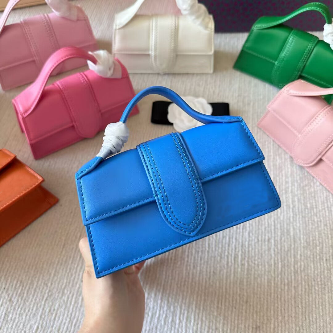 High Quality Fashion Candy Women Bag PU leather Mini Handbag Crossbody Bags Ladies Shoulder Bag