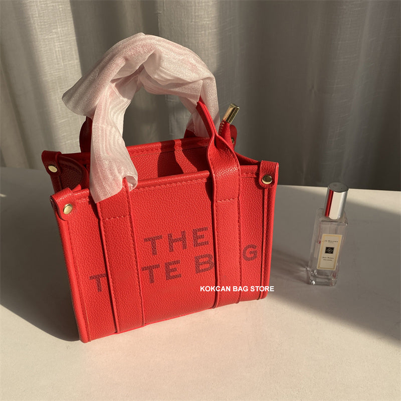 Mini Tote Bag Little Girl Coin Luxury  PU Leather Purse Small The Tote Bag For Girl Women