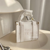 Mini Tote Bag Little Girl Coin Luxury  PU Leather Purse Small The Tote Bag For Girl Women