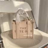 Mini Tote Bag Little Girl Coin Luxury  PU Leather Purse Small The Tote Bag For Girl Women