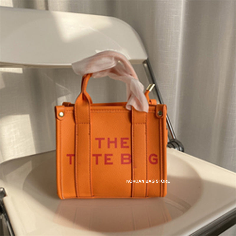 Mini Tote Bag Little Girl Coin Luxury  PU Leather Purse Small The Tote Bag For Girl Women