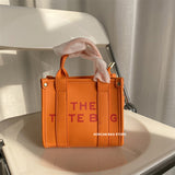 Mini Tote Bag Little Girl Coin Luxury  PU Leather Purse Small The Tote Bag For Girl Women