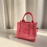 Mini Tote Bag Little Girl Coin Luxury  PU Leather Purse Small The Tote Bag For Girl Women