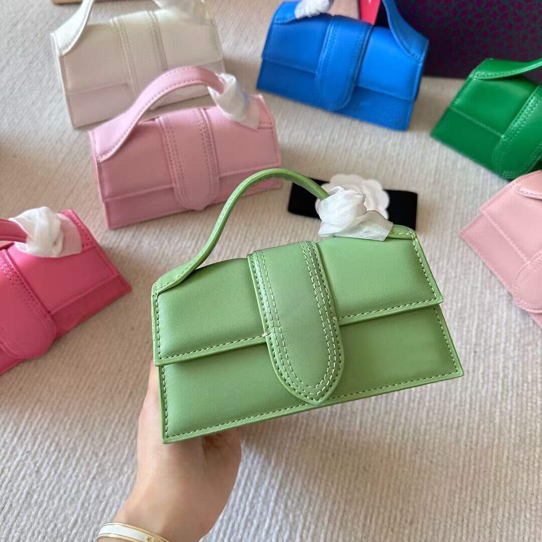 High Quality Fashion Candy Women Bag PU leather Mini Handbag Crossbody Bags Ladies Shoulder Bag