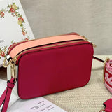Luxury Shoulder Bag Female Rainbow Two-tone Original Camera Bag Clutch Bag 19ss New Two Shoulder Straps