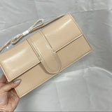 Luxury Handbags For Women Cross Body Bags Ladies Solid Candy Color Flap Bags High Quality Leather Messenger Bags