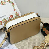 Luxury Shoulder Bag Female Rainbow Two-tone Original Camera Bag Clutch Bag 19ss New Two Shoulder Straps