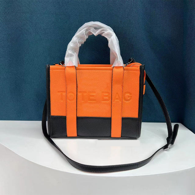 34cm Large Tote bag High Quality Pu Leather 2023 Large Capacity Womens Tote Bags Women Shoulder Bags Versatile Messenger Handbag