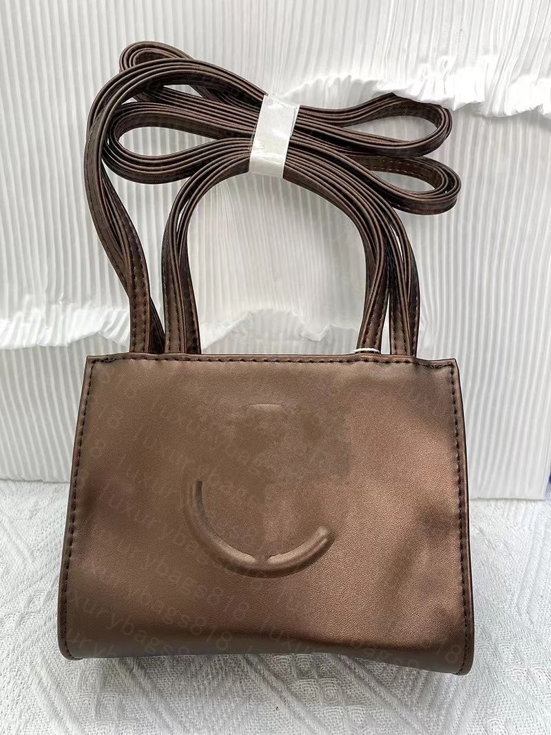 Designer 2 Sizes Mini Shoulder Bags Soft Leather Handbags Women Handbag Crossbody Luxury Tote Fashion Shopping Pink White Purse Satchels Bag