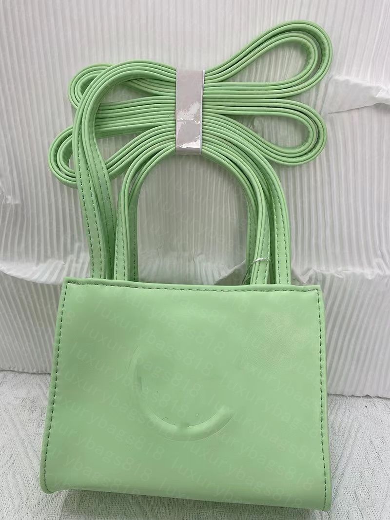 Designer 2 Sizes Mini Shoulder Bags Soft Leather Handbags Women Handbag Crossbody Luxury Tote Fashion Shopping Pink White Purse Satchels Bag