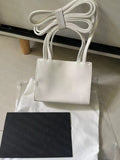 Designer 2 Sizes Mini Shoulder Bags Soft Leather Handbags Women Handbag Crossbody Luxury Tote Fashion Shopping Pink White Purse Satchels Bag