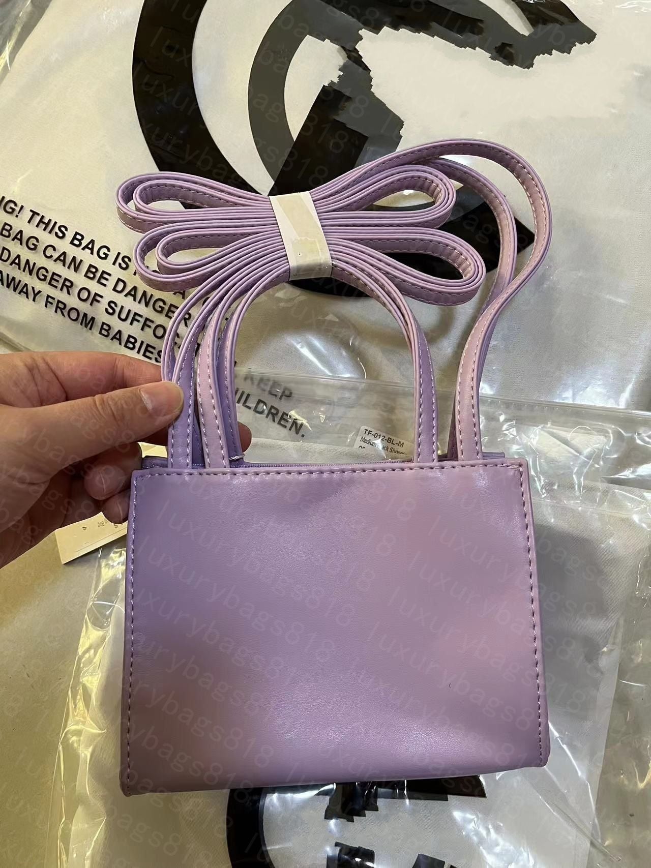 Designer 2 Sizes Mini Shoulder Bags Soft Leather Handbags Women Handbag Crossbody Luxury Tote Fashion Shopping Pink White Purse Satchels Bag