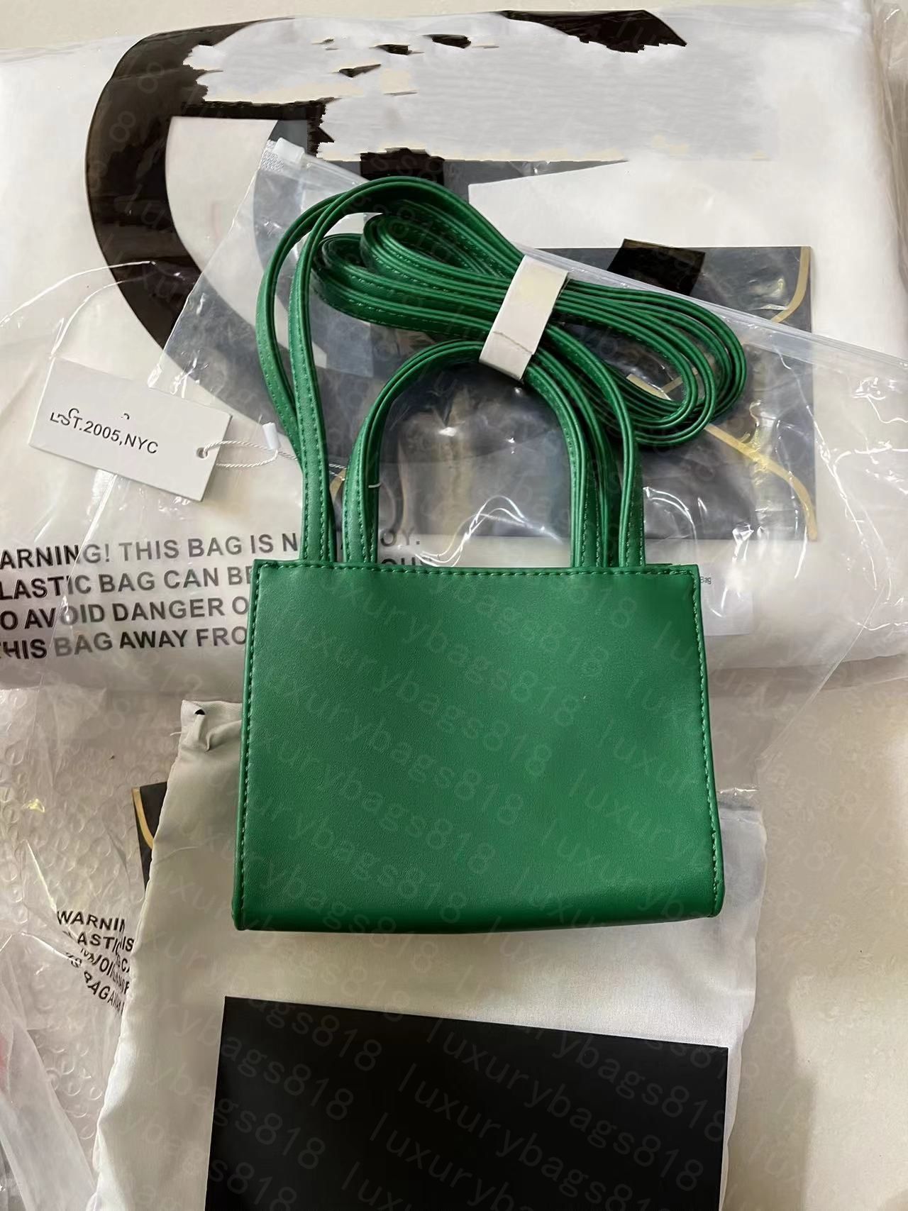 Designer 2 Sizes Mini Shoulder Bags Soft Leather Handbags Women Handbag Crossbody Luxury Tote Fashion Shopping Pink White Purse Satchels Bag