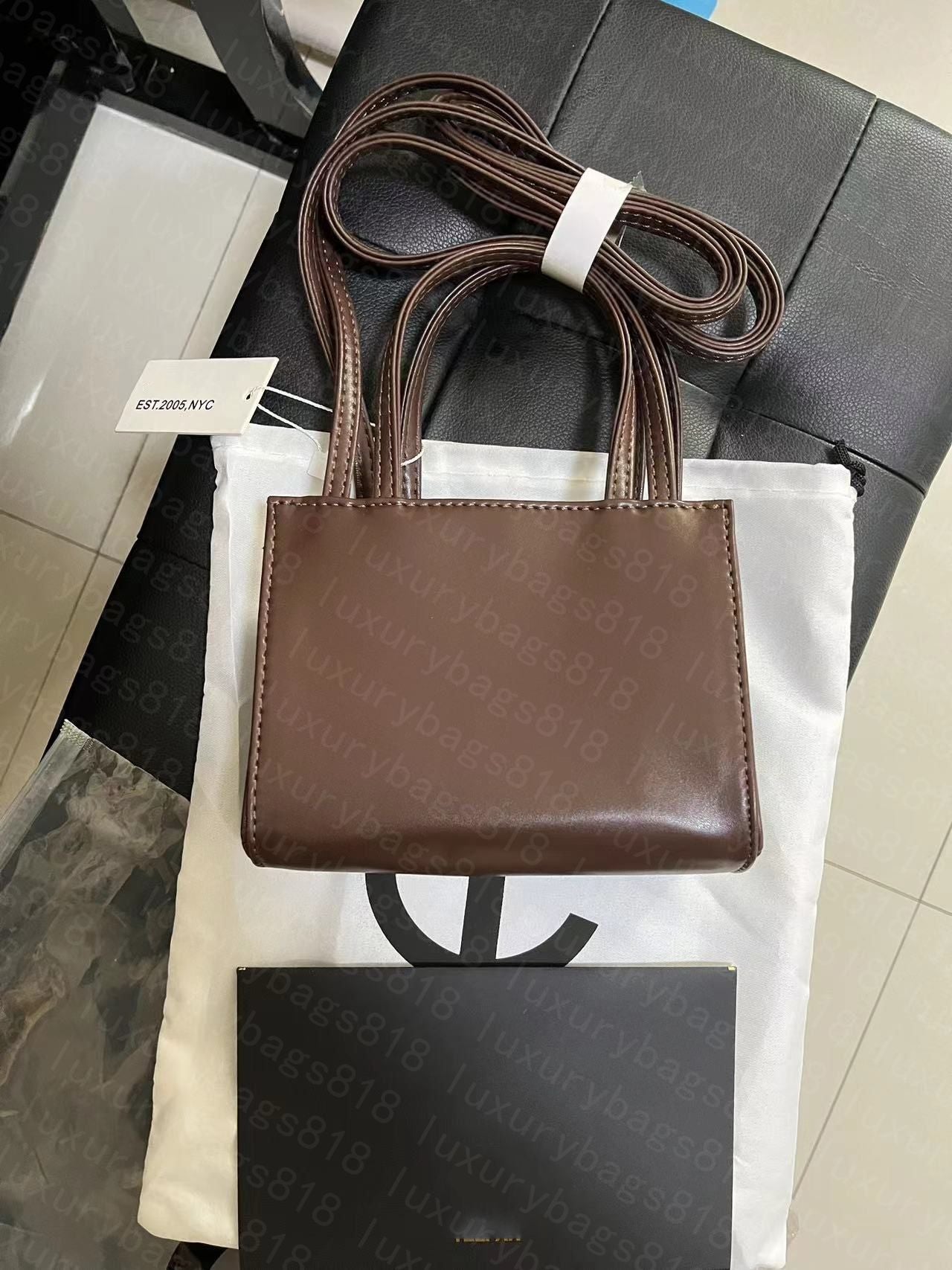 Designer 2 Sizes Mini Shoulder Bags Soft Leather Handbags Women Handbag Crossbody Luxury Tote Fashion Shopping Pink White Purse Satchels Bag