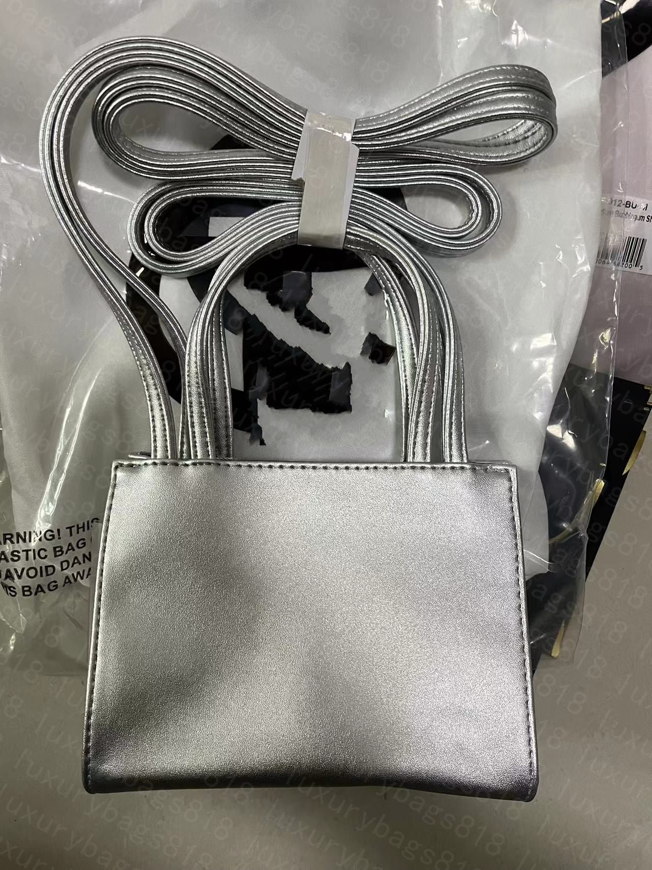 Designer 2 Sizes Mini Shoulder Bags Soft Leather Handbags Women Handbag Crossbody Luxury Tote Fashion Shopping Pink White Purse Satchels Bag