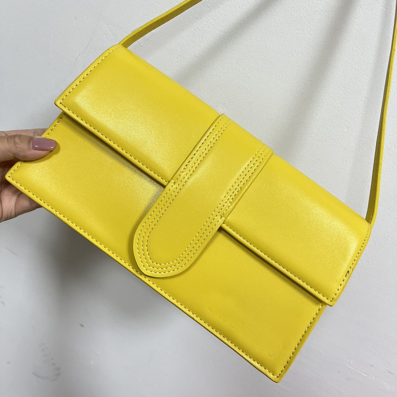 Luxury Handbags For Women Cross Body Bags Ladies Solid Candy Color Flap Bags High Quality Leather Messenger Bags