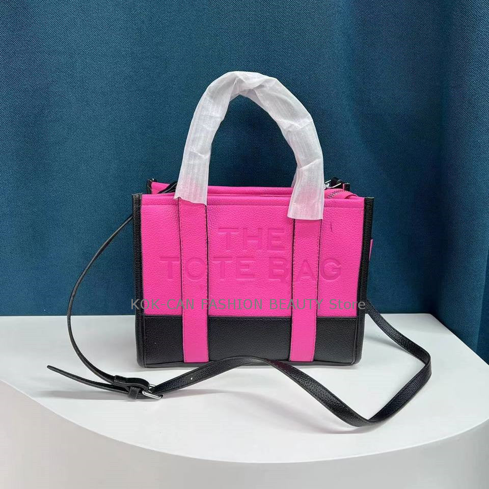 34cm Large Tote bag High Quality Pu Leather 2023 Large Capacity Womens Tote Bags Women Shoulder Bags Versatile Messenger Handbag