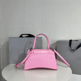 Luxury Designer Handbag Women's Top Quality PU Leather Shoulder Bag Crocodile Pattern Crossbody Bag